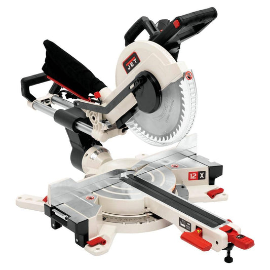 Jet 12 in. Sliding Dual Bevel Compound Miter Saw