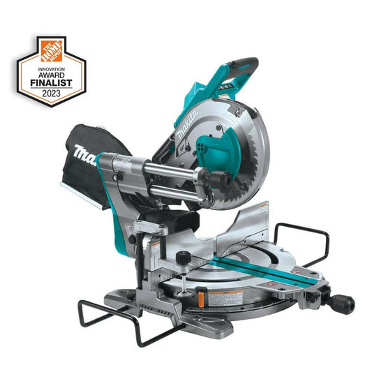 Makita 40V max XGT Brushless Cordless 10 in. Dual-Bevel Sliding Compound Miter Saw, AWS Capable (Tool Only)