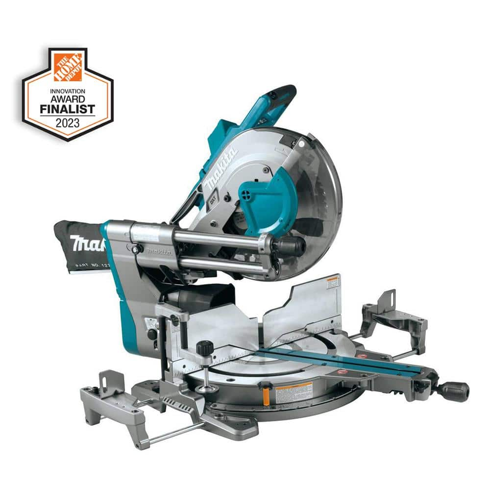 Makita 40V max XGT Brushless Cordless 12 in. Dual-Bevel Sliding Compound Miter Saw, AWS Capable (Tool Only)