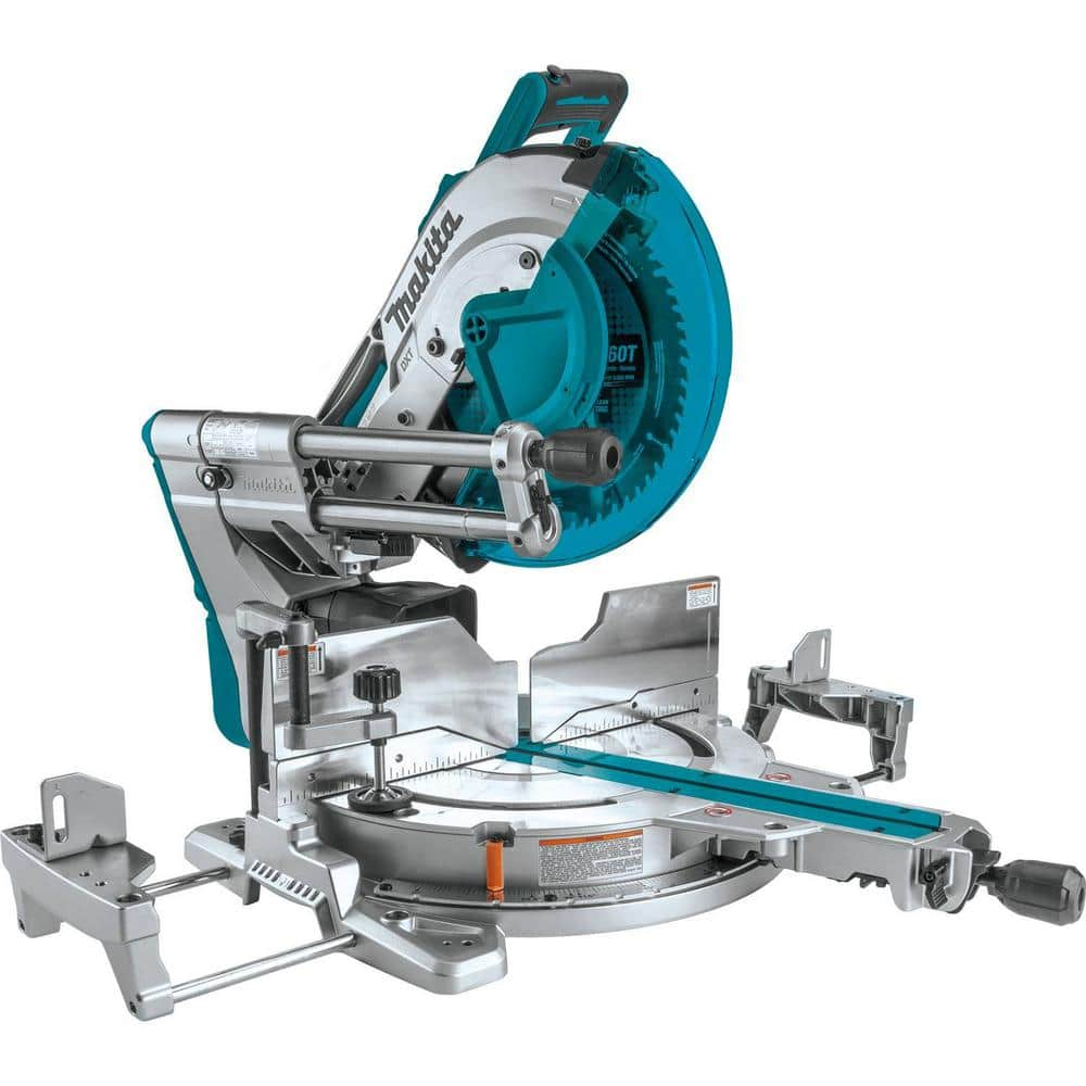 Makita 18V X2 LXT Lithium-Ion (36V) 12 in. Brushless Dual-Bevel Sliding Compound Miter Saw AWS Capable (Tool-Only)